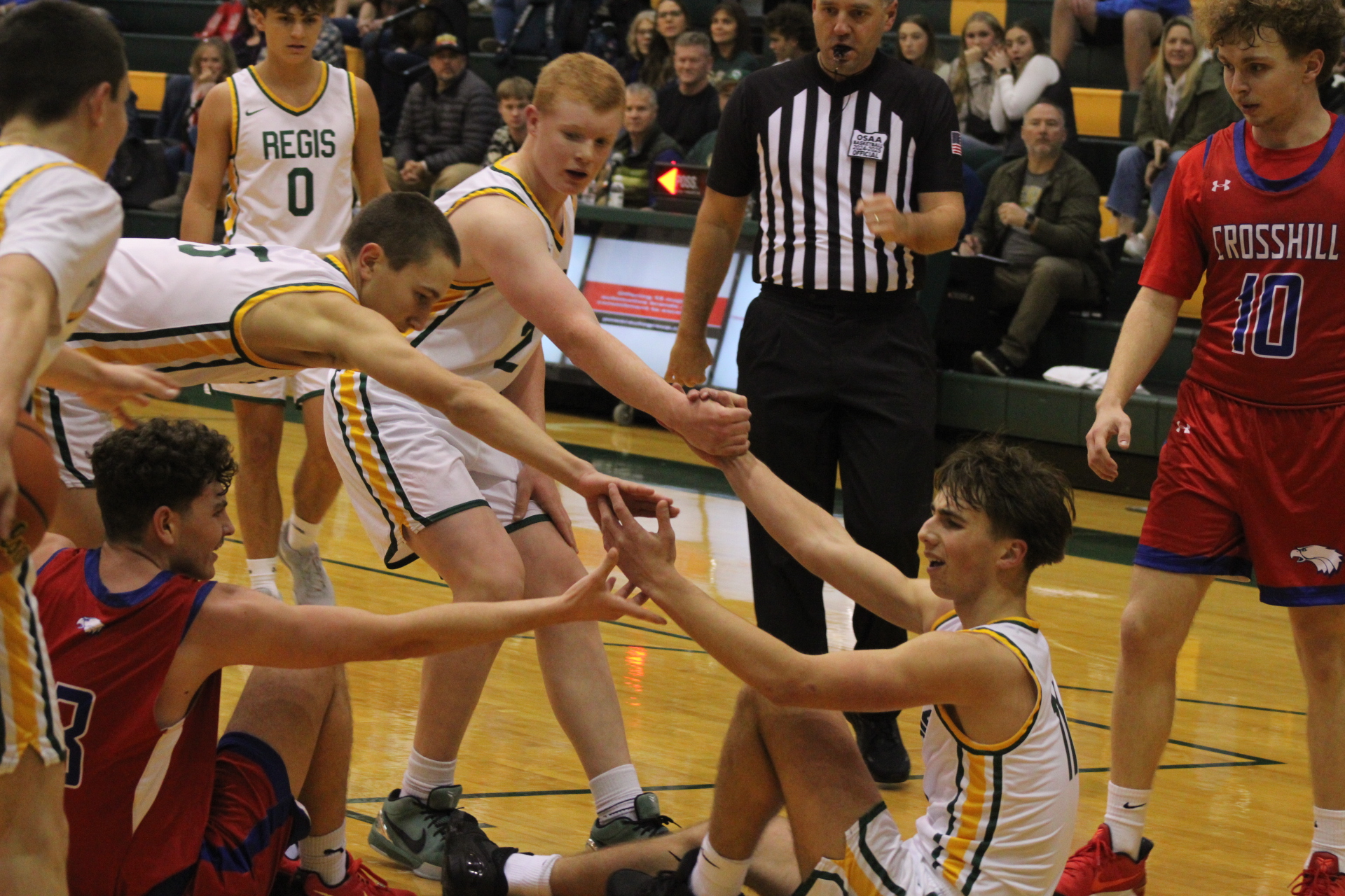 Regis Opens Season With Win Over Crosshill