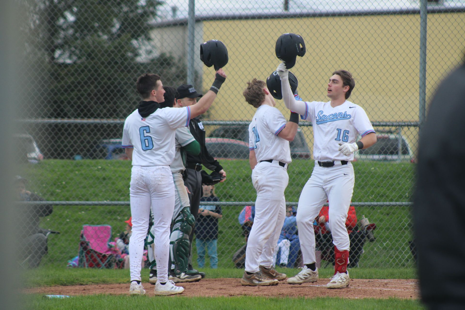 Saxons Win Home Opener