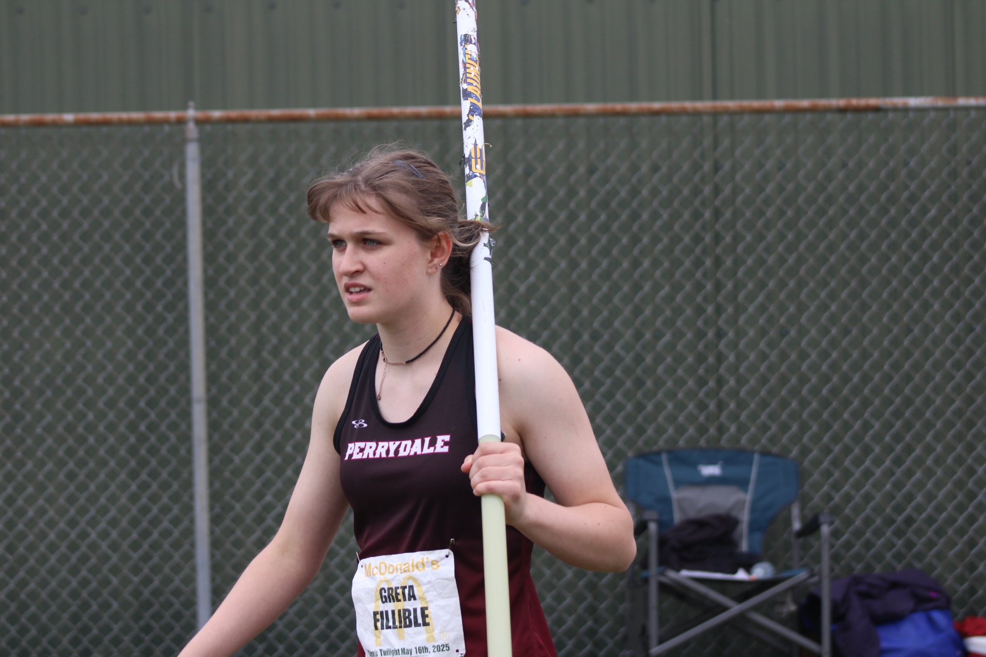 Perrydale’s Fillible Sets Pole Vault School Record
