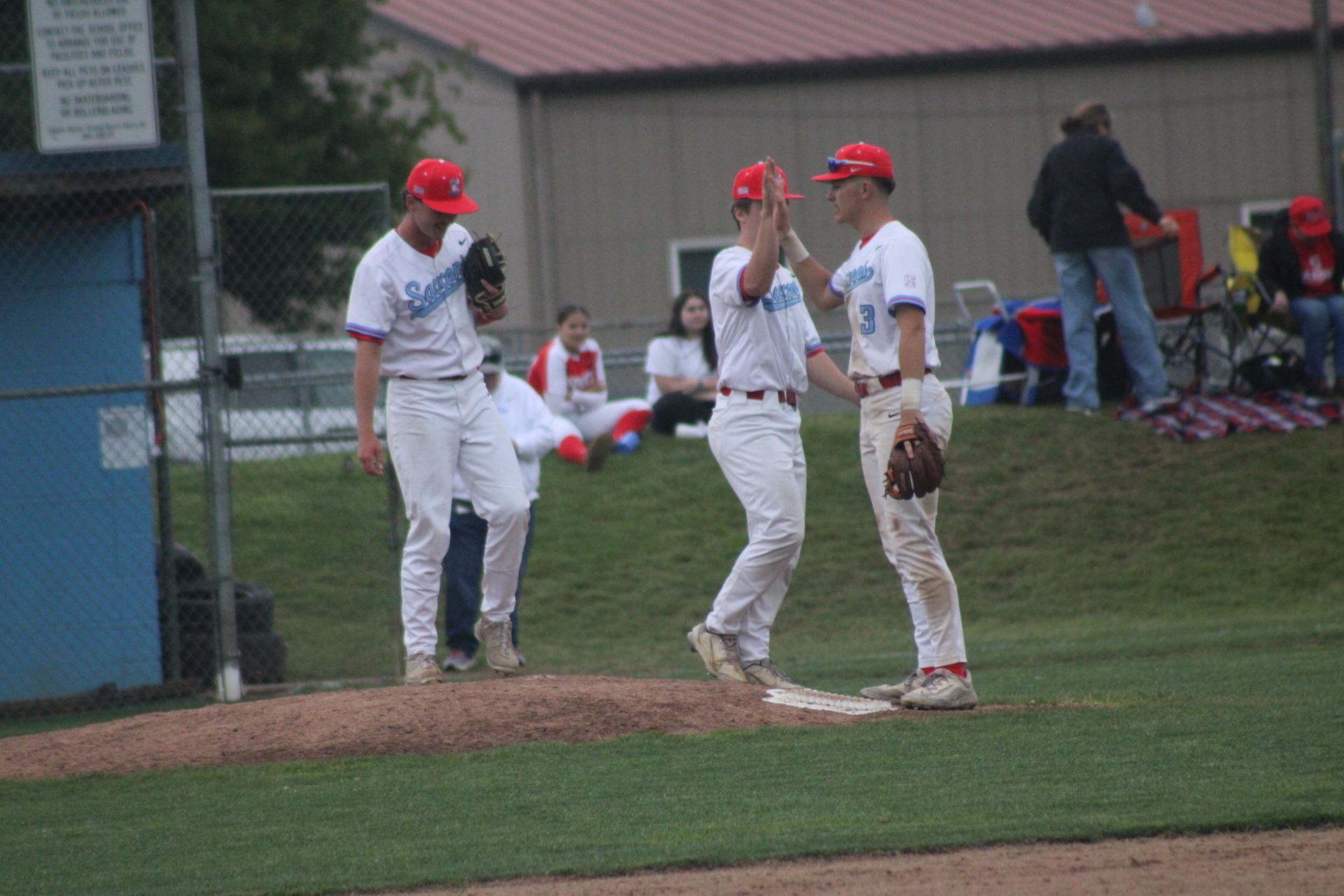 Saxons Halt Titans Rally For 9-0 League Season