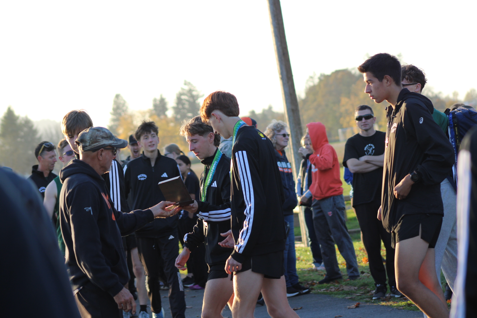 Regis Boys XC Wins District Title