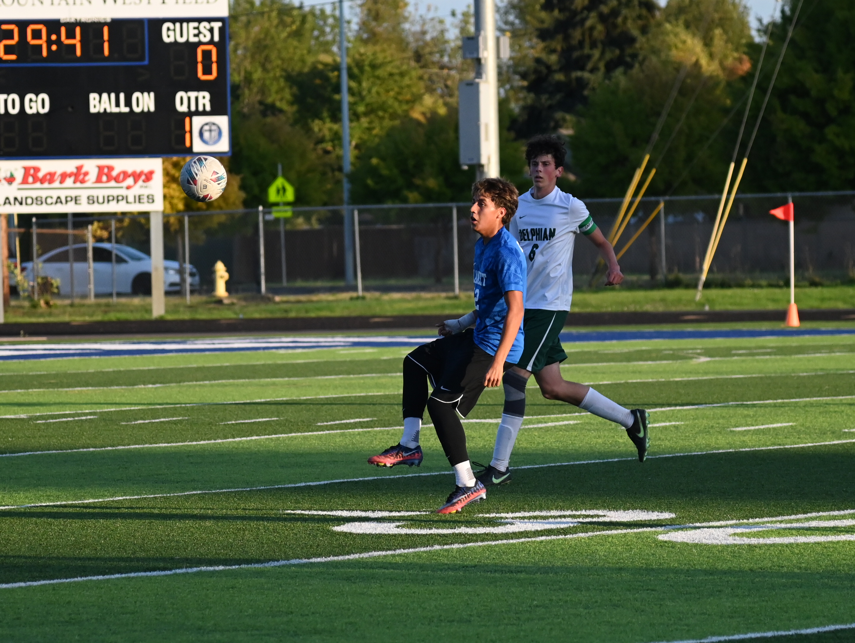 Blanchet, Delphian Battle To Tie