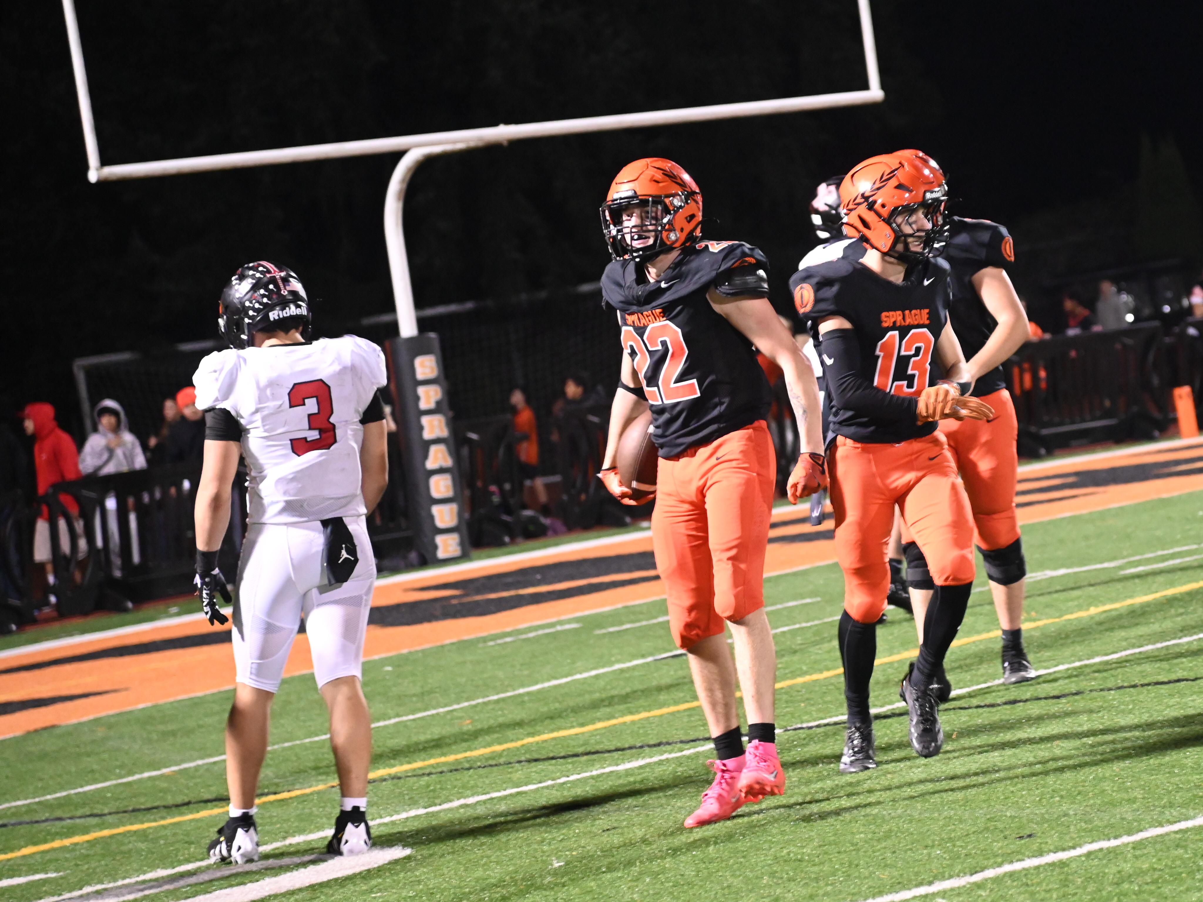 Sprague Wins Homecoming Game